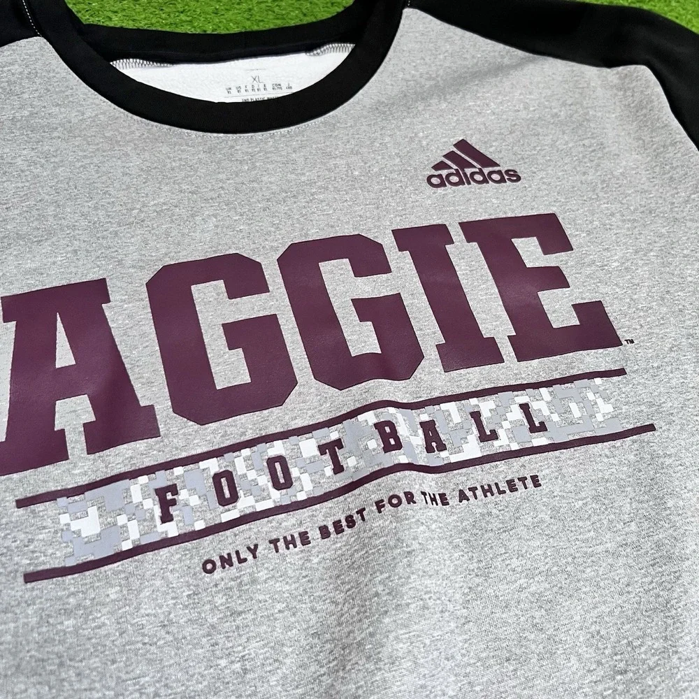Texas A&M Team Issue Sweatshirt LG‎ Aggie Football Crewneck Sweater